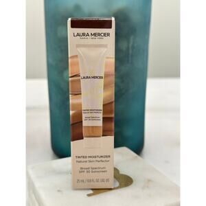 Laura Mercier NIB Tinted Moisturizer Natural Skin Perfector 0.8 fl oz 6C1 Cacao